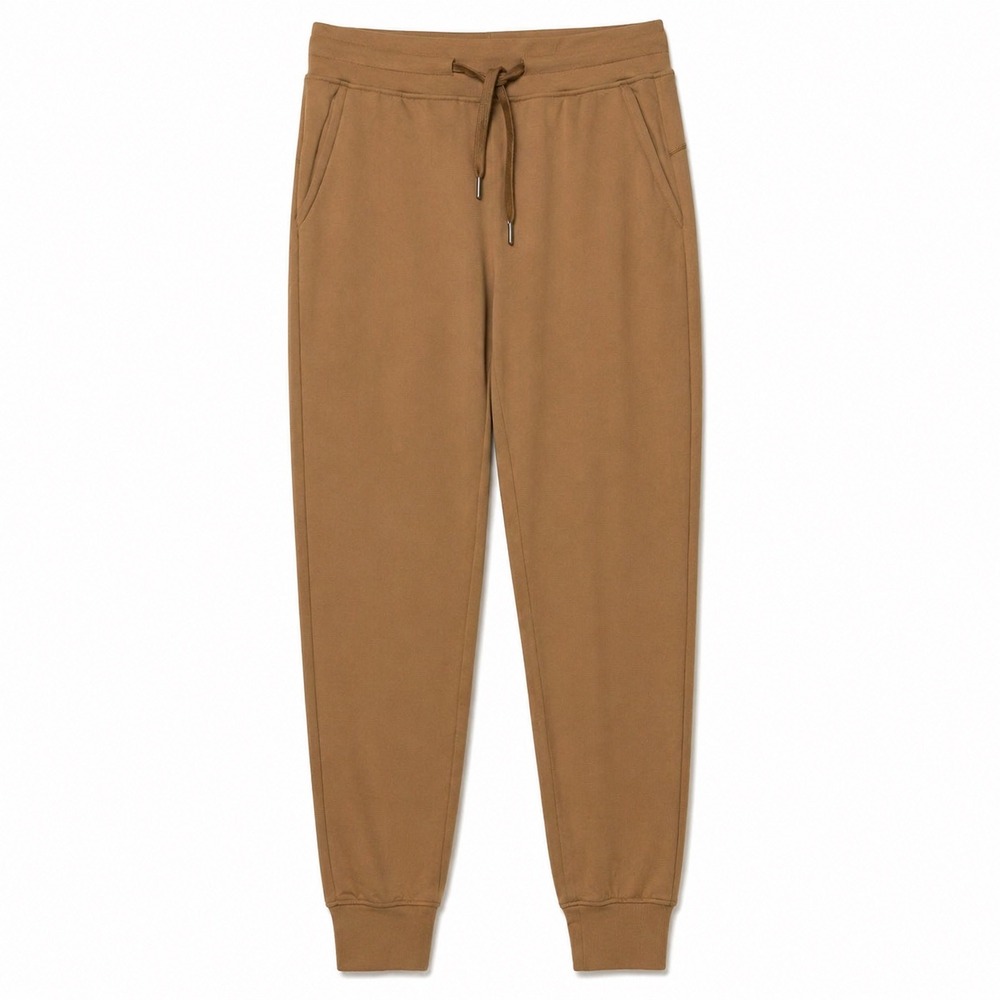 Zyia Ascend Joggers Camel Brown High Rise Athleisure Lounge Pants Small NEW‎